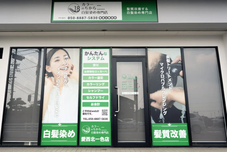 カラーのちから 愛西北一色店 外観